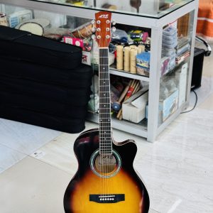 AXE AG-48C- Yellow Pure Acoustic Guitar – 100% Authentic AXE
